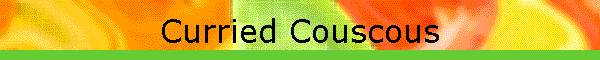 Curried Couscous