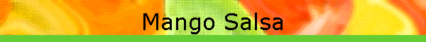 Mango Salsa